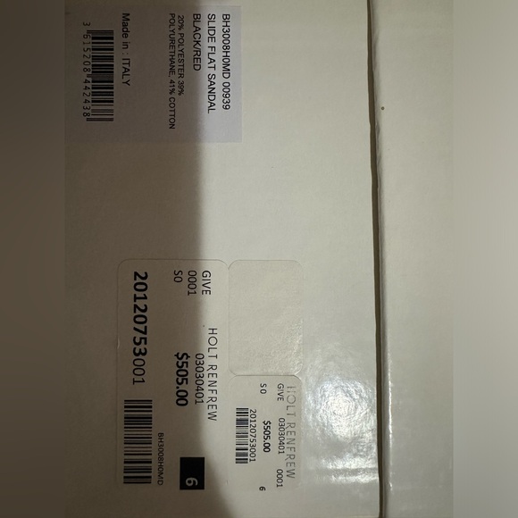 Givenchy sandals size 6 (men) 8-8.5 (women) - Picture 5 of 5